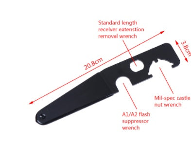 AR Platform Amorer’s Wrench for Precision Firearm Maintenance