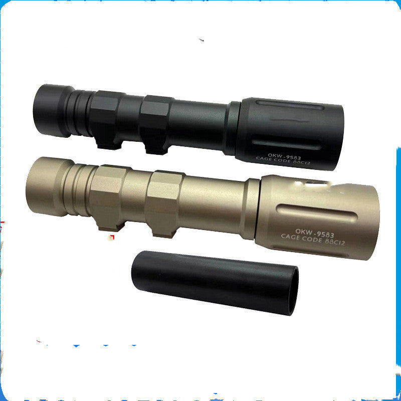 Long Tactical Flashlight - High-Performance LED Torch for Outdoor Adventures