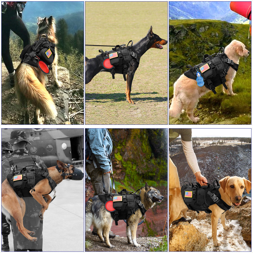 High Strength Tactical Dog Harness - Stylish and Durable Design