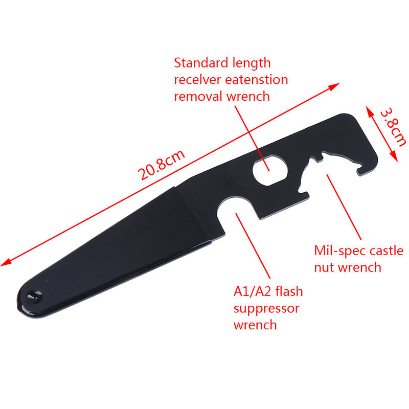 AR Platform Amorer’s Wrench for Precision Firearm Maintenance