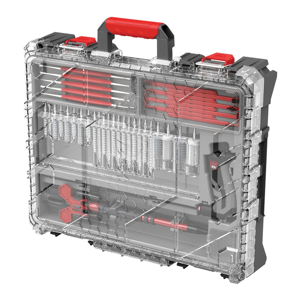 Bore-Max Master cleaning kit and mobile workstation