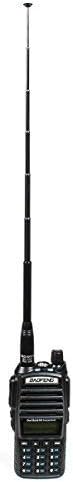 Authentic Genuine Nagoya NA-320A Triband HT Antenna 2M-1.25M-70CM (144-220-440Mhz) Antenna SMA-Female for BTECH and BaoFeng Radios