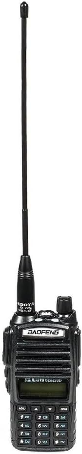 Authentic Genuine Nagoya NA-320A Triband HT Antenna 2M-1.25M-70CM (144-220-440Mhz) Antenna SMA-Female for BTECH and BaoFeng Radios