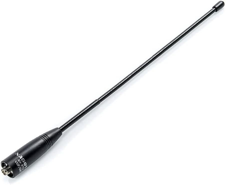 Authentic Genuine Nagoya NA-320A Triband HT Antenna 2M-1.25M-70CM (144-220-440Mhz) Antenna SMA-Female for BTECH and BaoFeng Radios