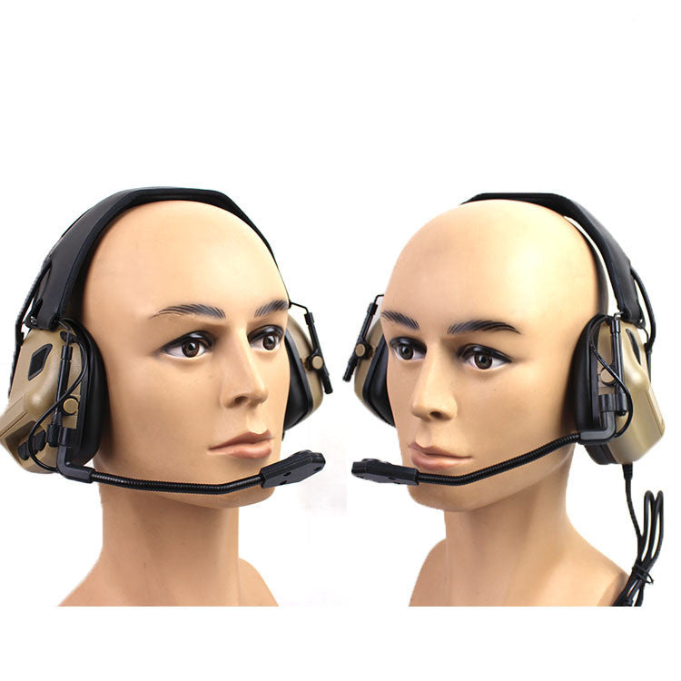 Five-Generation Tactical Headset for Enhanced Communication and Durability