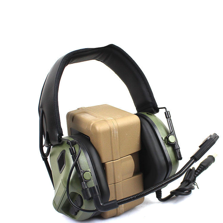 Five-Generation Tactical Headset for Enhanced Communication and Durability