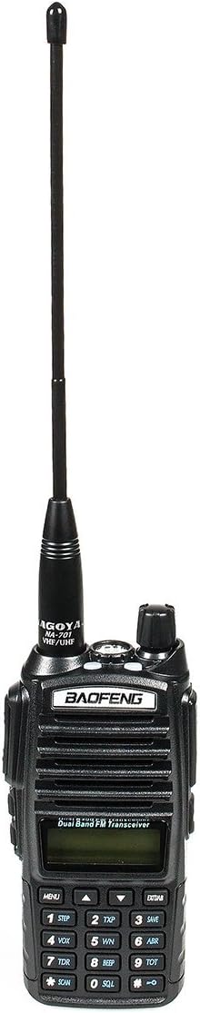 Authentic Genuine Nagoya NA-320A Triband HT Antenna 2M-1.25M-70CM (144-220-440Mhz) Antenna SMA-Female for BTECH and BaoFeng Radios