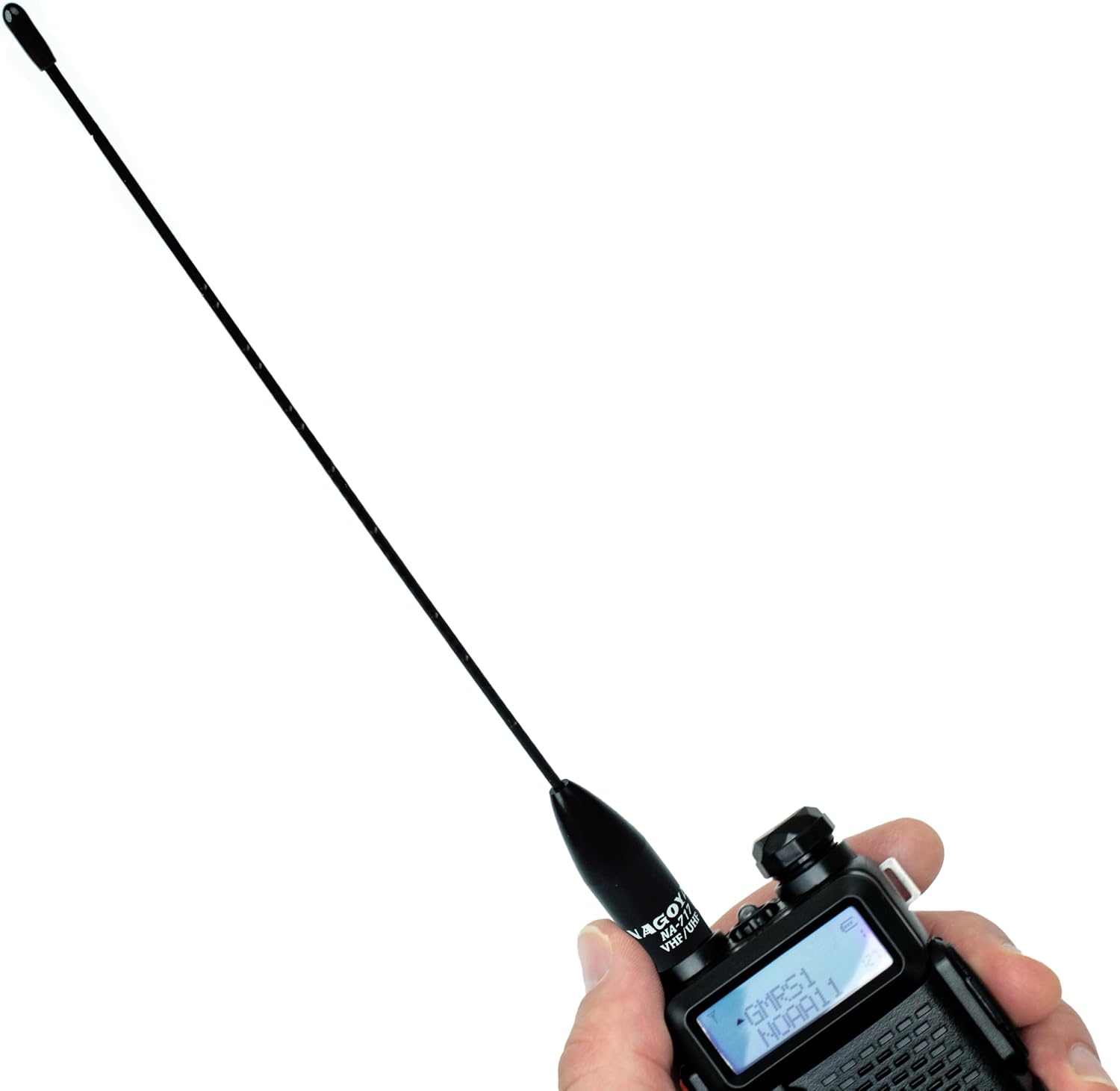 Authentic Genuine Nagoya NA-320A Triband HT Antenna 2M-1.25M-70CM (144-220-440Mhz) Antenna SMA-Female for BTECH and BaoFeng Radios
