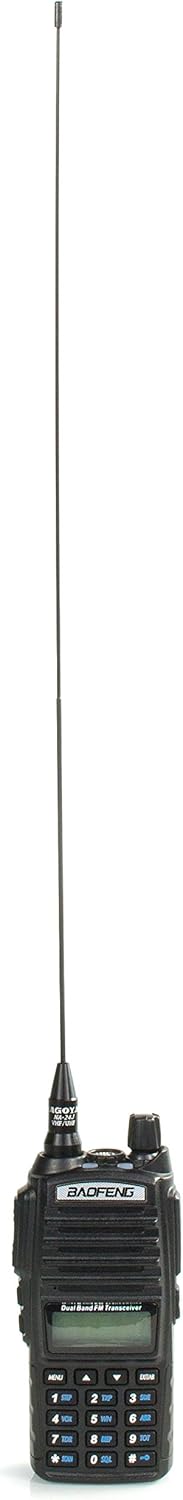 Authentic Genuine Nagoya NA-320A Triband HT Antenna 2M-1.25M-70CM (144-220-440Mhz) Antenna SMA-Female for BTECH and BaoFeng Radios