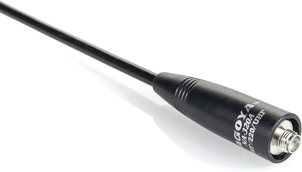 Authentic Genuine Nagoya NA-320A Triband HT Antenna 2M-1.25M-70CM (144-220-440Mhz) Antenna SMA-Female for BTECH and BaoFeng Radios