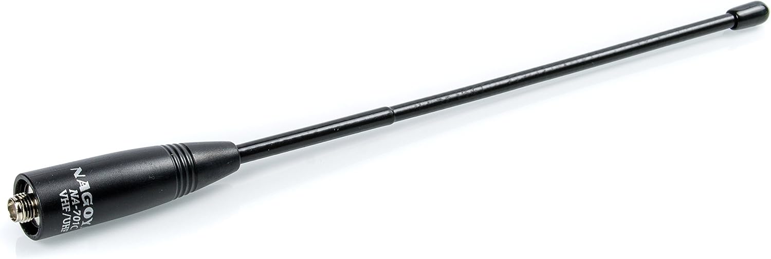 Authentic Genuine Nagoya NA-320A Triband HT Antenna 2M-1.25M-70CM (144-220-440Mhz) Antenna SMA-Female for BTECH and BaoFeng Radios