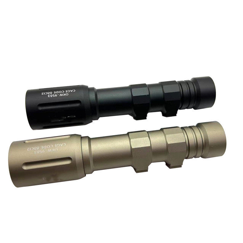 Long Tactical Flashlight - High-Performance LED Torch for Outdoor Adventures