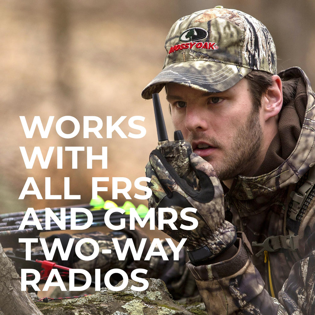 Midland GXT1030VP4 GMRS Two-Way Radio (50-Channel, Long Range, 142 Privacy Codes, SOS, NOAA, Rechargeable Nickel Battery, Black/Yellow, 2-Pack)