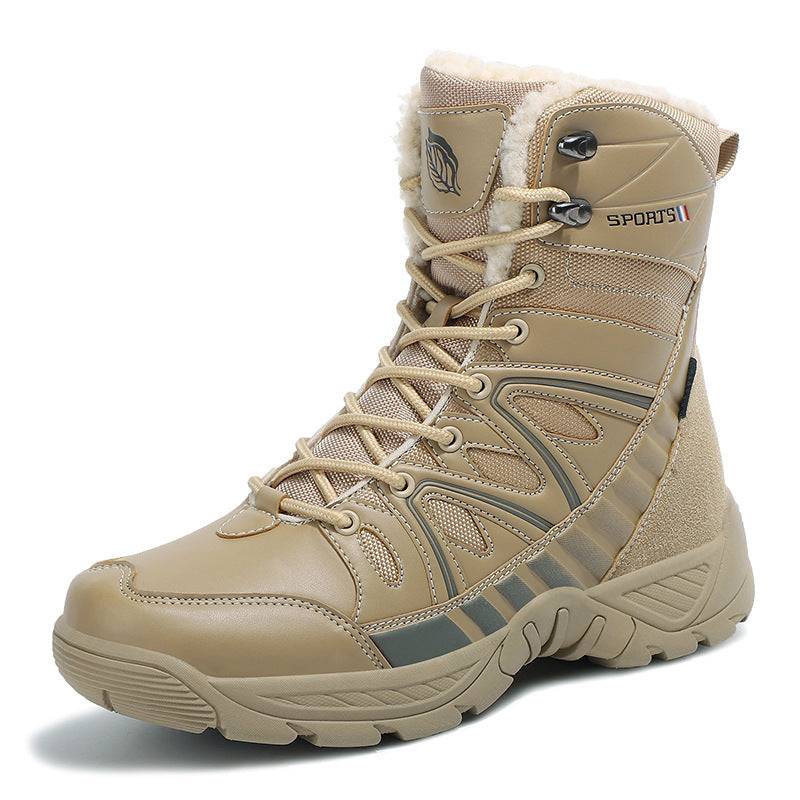 Anti Slip Tactical Combat Boots for Special Forces - High Top Design