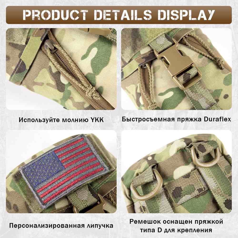 Votagoo Tactical Medical Bag Molle First Aid Kit - Emergency Pouch IFAK Trauma Kit for Outdoor Survival