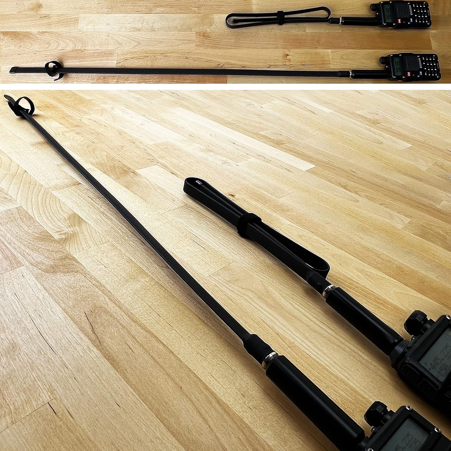 Authentic Genuine Nagoya NA-320A Triband HT Antenna 2M-1.25M-70CM (144-220-440Mhz) Antenna SMA-Female for BTECH and BaoFeng Radios