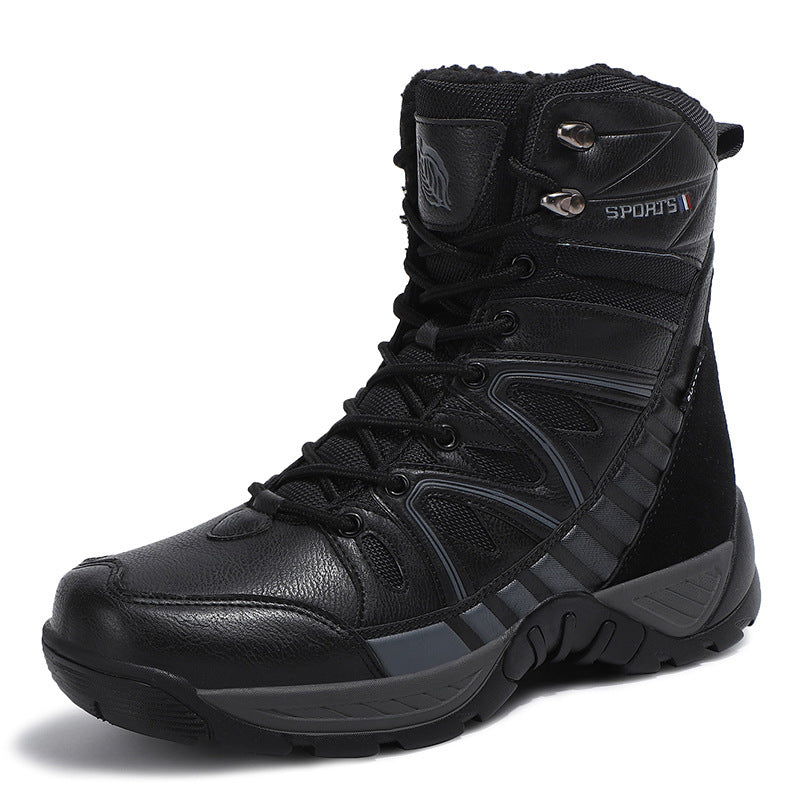 Anti Slip Tactical Combat Boots for Special Forces - High Top Design
