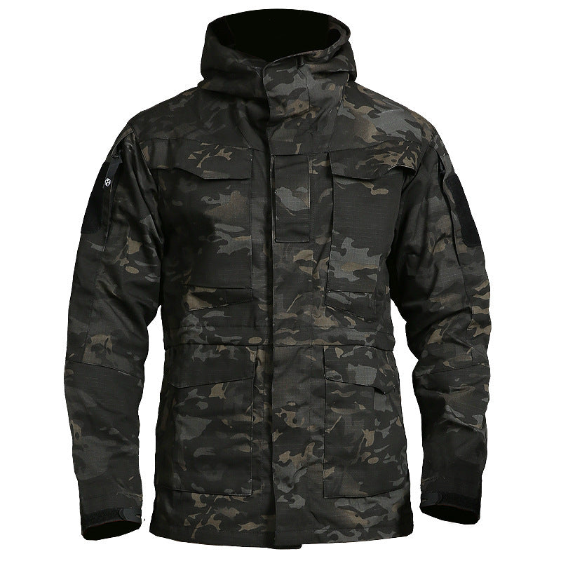 Men's Tactical Windbreaker Jacket for Outdoor Adventures