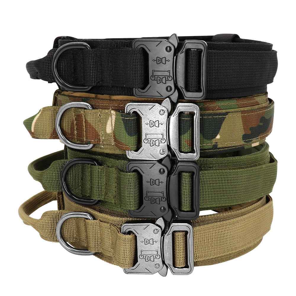 Military Tactical Dog Collar & Leash for Ultimate Control and Comfort