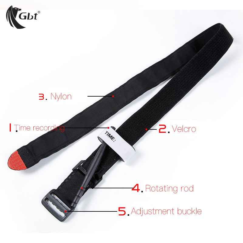 Outdoor Survival Tourniquet for Emergency First Aid and Injury Treatment
