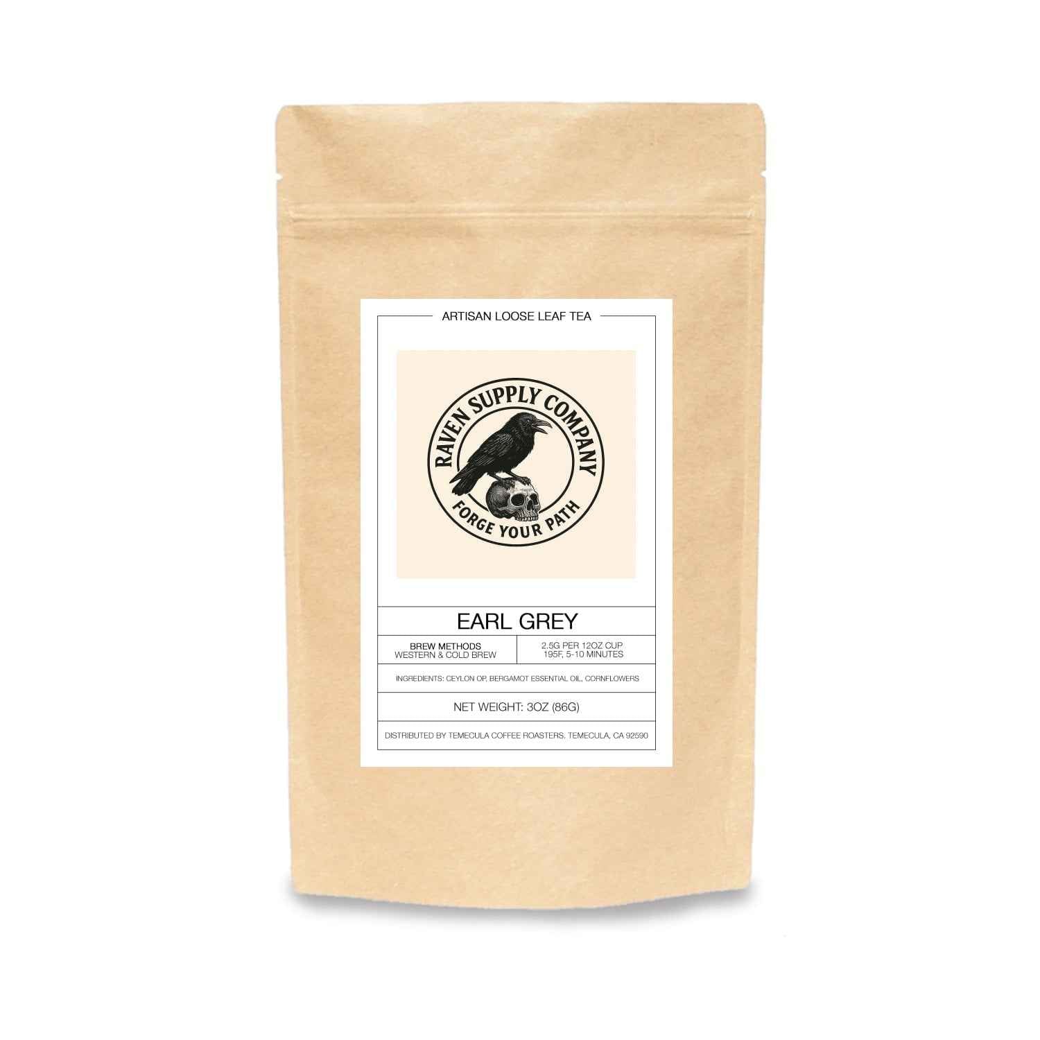 Earl Grey Tea - Premium Earl Grey Tea Blend with Bergamot Essence